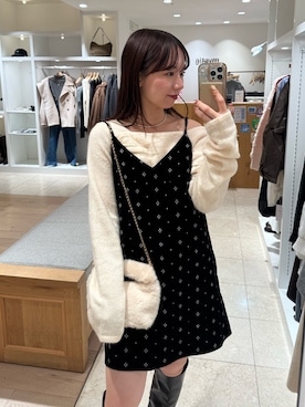 つゆちゃんさん（レディース・156cm）の冬コーディネート