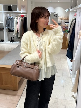 つゆちゃんさん（レディース・156cm）の冬コーディネート