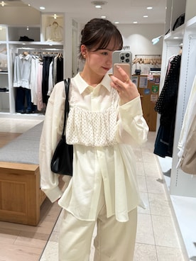 「mystic（ミスティック）のアイテム」を使った、つゆちゃんさん（レディース・156cm）の春コーディネート