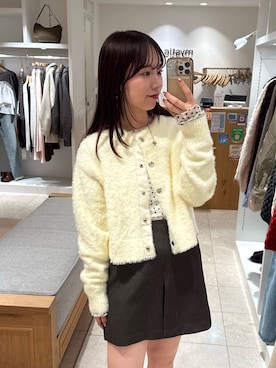 つゆちゃんさん（骨格ウェーブ・レディース・156cm）の冬コーディネート