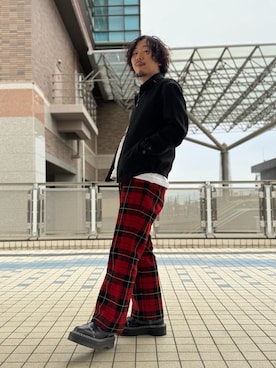 「レオパード柄」｜ちゃんまつ:Reさん（メンズ・166cm）の春コーディネート