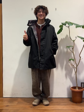 「アイテム（その他シューズ）」を使った、みねいさん（メンズ・170cm・20代）の秋コーディネート