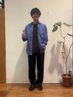 「アイテム（パンツ）」を使った、みねいさん（メンズ・170cm・10代）の秋コーディネート