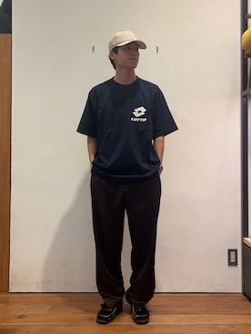 「lotto」｜mr910さん（メンズ・170cm）の夏コーディネート