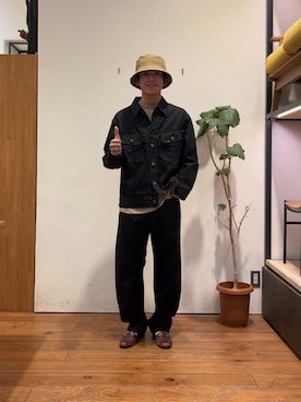 「アイテム（デニムジャケット）」を使った、りくとさん（メンズ・170cm・10代）の夏コーディネート