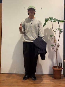 みねいさん（メンズ・170cm・10代）の秋コーディネート