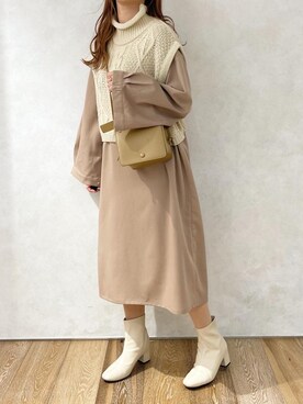 apresjour clairさん(レディース・160cm)の冬コーディネート