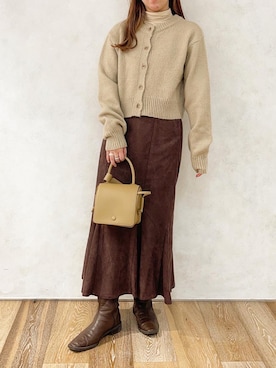 apresjour clairさん(レディース・160cm)の冬コーディネート
