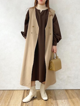 apresjour clairさん（レディース・160cm）の冬コーディネート