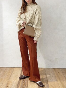 apresjour clairさん（レディース・160cm）の冬コーディネート