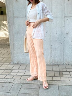 apresjour clairさん（レディース・162cm）の夏コーディネート
