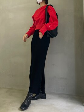 赤スウェット の人気ファッションコーディネート Wear