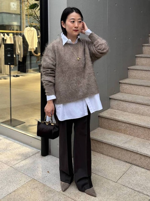 Chaos(カオス)/ショートロンデリアライトニット（ニット/セーター