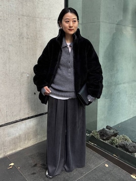 chaos_kawaさん（レディース・150cm）の冬コーディネート