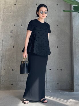 「Chaos（カオス）のアイテム（キャミソール）」を使った、chaos_kawaさん（レディース・150cm）の夏コーディネート