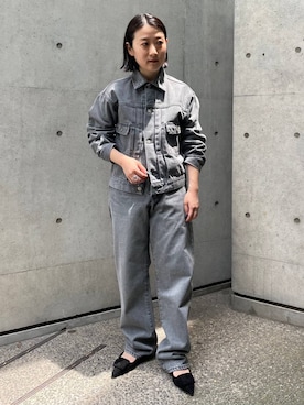 「Chaos（カオス）のアイテム（デニムジャケット）」を使った、chaos_kawaさん（レディース・150cm）の夏コーディネート