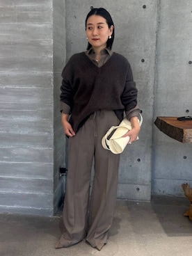 「アイテム（ダウンジャケット/コート）」を使った、chaos_kawaさん（レディース・150cm）の秋コーディネート