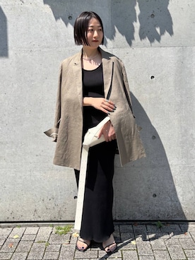 「Chaos（カオス）のアイテム（テーラードジャケット）」を使った、chaos_kawaさん（レディース・150cm）の春コーディネート