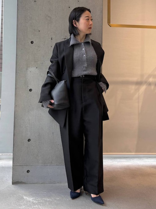 【新品】定価9万　チャコール　Chaos　カオス　テーラードジャケット Chaos（カオス） ジャケット テーラードジャケット /金子綾さんYouTube