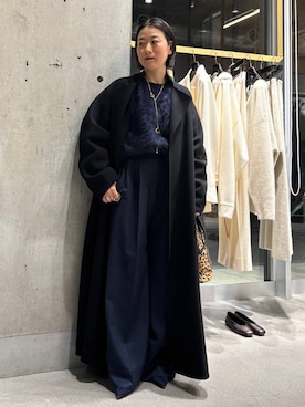 「アイテム（スラックス）」を使った、chaos_kawaさん（レディース・150cm）の秋コーディネート