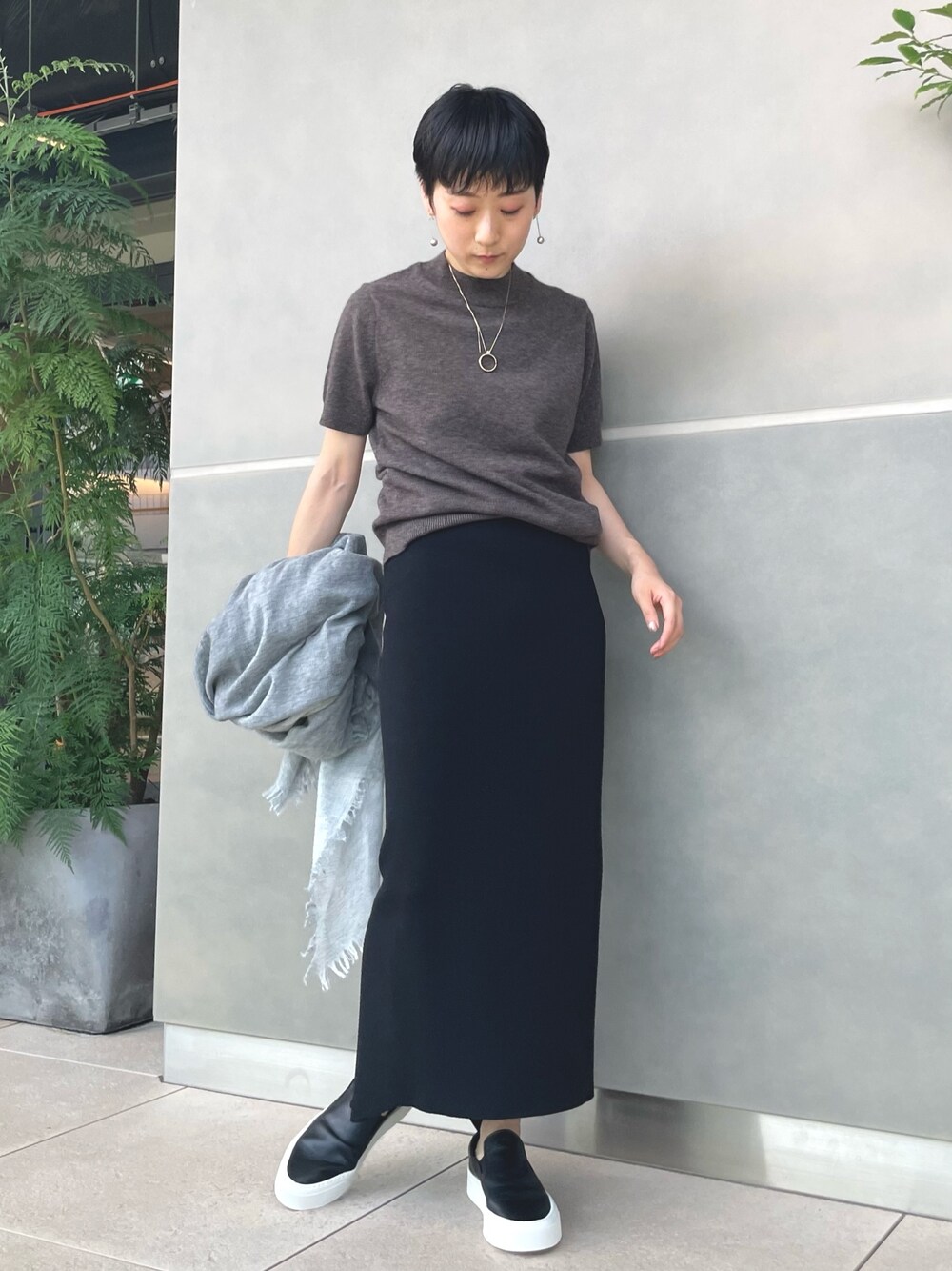Chaos ブラウニーカシミヤプルオーバー ニット カオス カシミヤ 日本製 Chaos（カオス）の「Chaos(カオス)/ブラウニーカシミヤプル