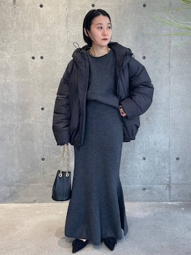 「Chaos」｜「アイテム（ダウンジャケット/コート）」を使った、chaos_kawaさん（レディース・150cm）の秋コーディネート
