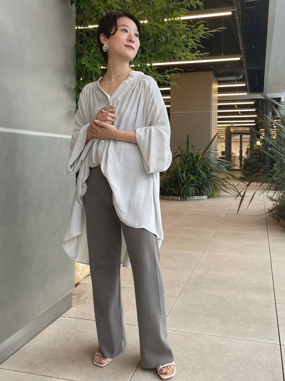 Chaos（カオス）の「シュウギャザーブラウス（シャツ/ブラウス）」 - WEAR