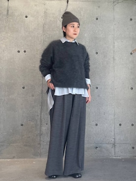 「Chaos（カオス）のアイテム（帽子）」を使った、chaos_kawaさん（レディース・150cm）の秋コーディネート