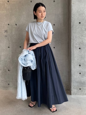 「ASAUCE MELER（アソースメレ）のアイテム」を使った、chaos_kawaさん（レディース・150cm）の春コーディネート