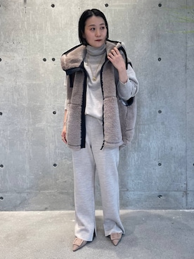 「Chaos（カオス）のアイテム（その他アウター）」を使った、chaos_kawaさん（レディース・150cm）の秋コーディネート