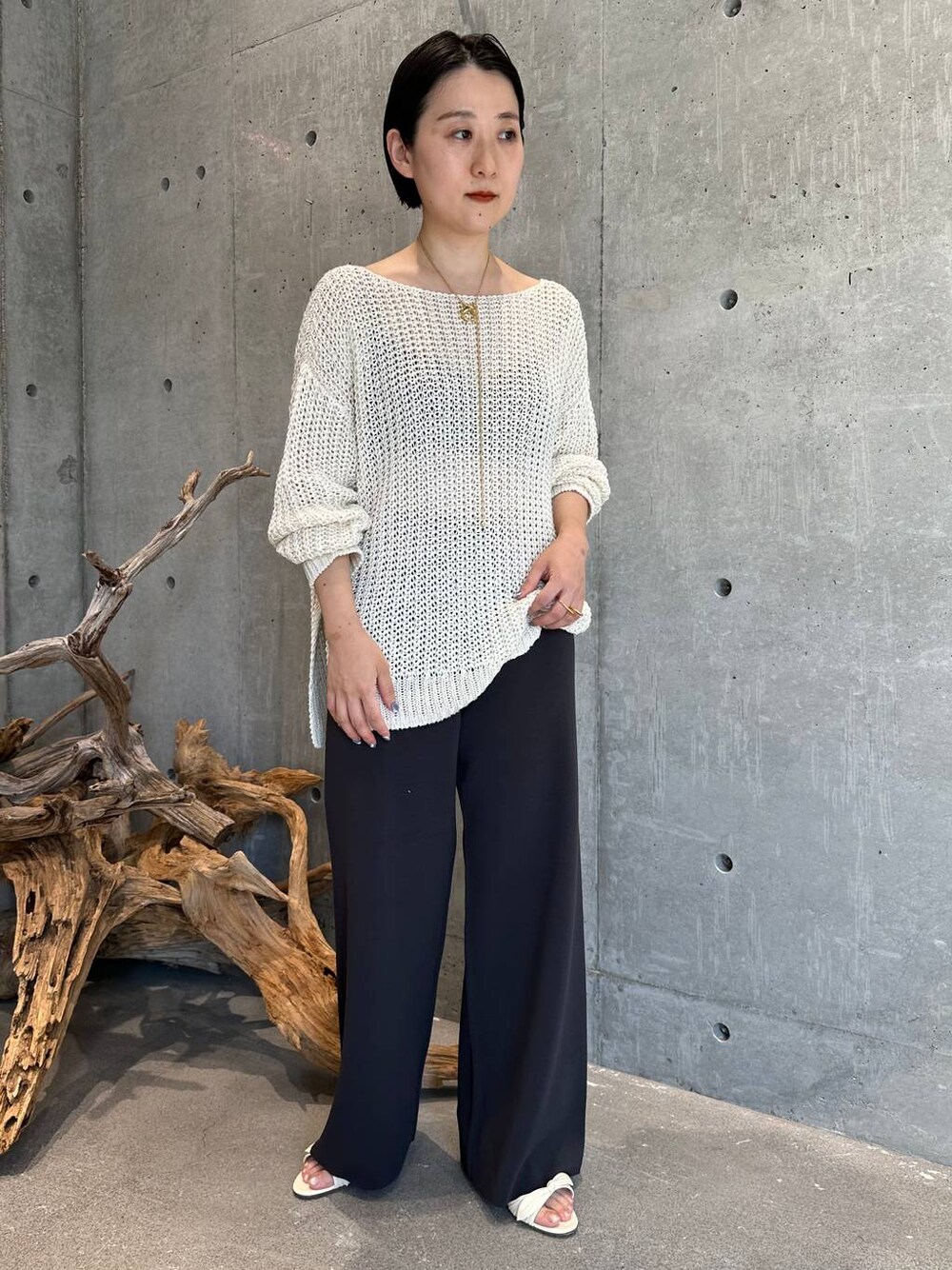 ウォーダリネンプルオーバー Chaos（カオス） ニット セーター /ウォーダリネンプルオーバー