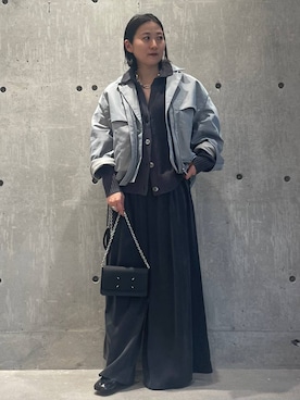 「Chaos（カオス）のアイテム（ブルゾン）」を使った、chaos_kawaさん（レディース・150cm）の冬コーディネート