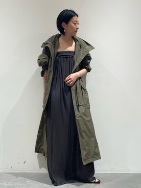 「Chaos（カオス）のアイテム（ナイロンジャケット）」を使った、chaos_kawaさん（レディース・150cm）の春コーディネート
