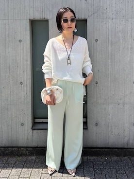 「Chaos（カオス）のアイテム（アクセサリー）」を使った、chaos_kawaさん（レディース・150cm）の春コーディネート