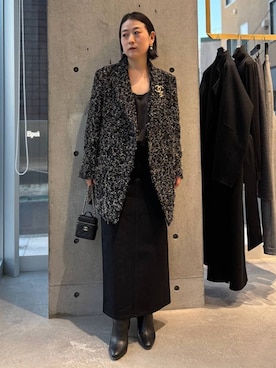 「アイテム（テーラードジャケット）」を使った、chaos_kawaさん（レディース・150cm）の冬コーディネート