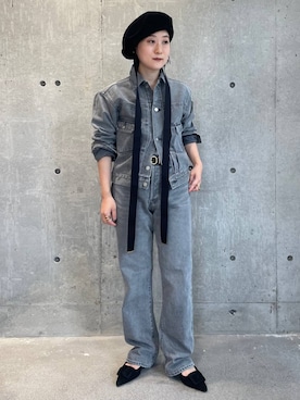 「Chaos（カオス）のアイテム（デニムジャケット）」を使った、chaos_kawaさん（レディース・150cm）の夏コーディネート
