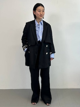 「Chaos」｜「アイテム（スラックス）」を使った、chaos_kawaさん（レディース・150cm）の冬コーディネート