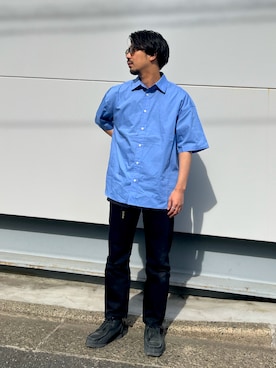 「BLANC..（ブラン）のアイテム」を使った、numa0910さん（メンズ・169cm）の夏コーディネート