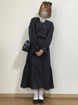 「Honeys（ハニーズ）のアイテム（バレエシューズ）」を使った、mocha𓂃 ✿𓈒𓏸さん（レディース・150cm）の春コーディネート