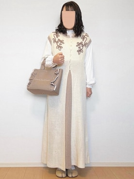 「アイテム（シャツ/ブラウス）」を使った、mocha𓂃 ✿𓈒𓏸さん（レディース・150cm）の秋コーディネート