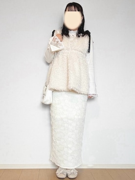 「しまむら（シマムラ）のアイテム」を使った、mocha𓂃 ✿𓈒𓏸さん（レディース・150cm）の春コーディネート