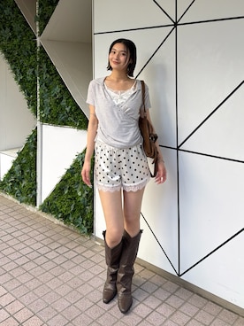 「カシュクール」｜うらのことこさん（レディース・165cm）の春コーディネート