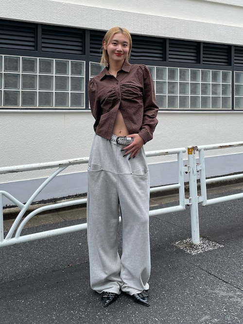 WHO'S WHO gallery パフスリーブギャザーブラウス パフスリーブギャザーL/Sブラウス（シャツ/ブラウス）｜WHO'S