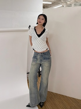 「カシュクール」｜うらのことこさん（レディース・165cm）の春コーディネート