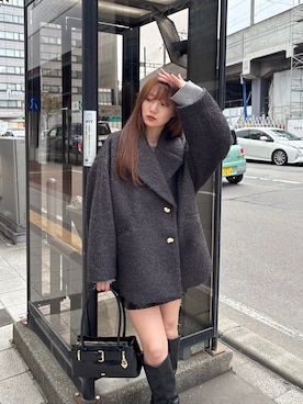 「Chico（チコ）のアイテム（スカート）」を使った、shizukuchさん（レディース・163cm）の秋コーディネート