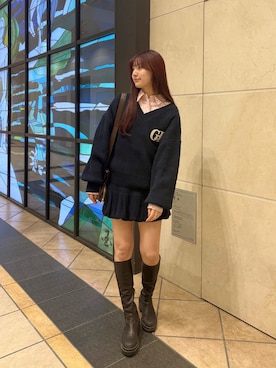 shizukuchさん（レディース・163cm）の冬コーディネート