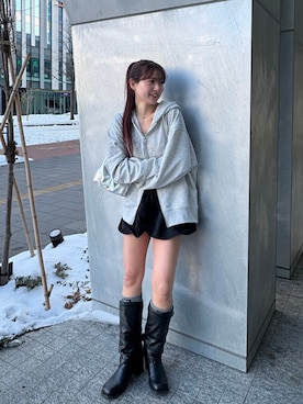 shizukuchさん（レディース・163cm）の冬コーディネート