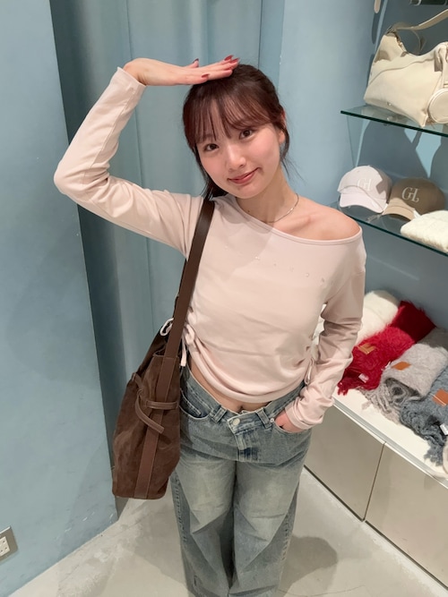 ルーズワイドデニムパンツ（デニムパンツ）｜Chico（チコ）の