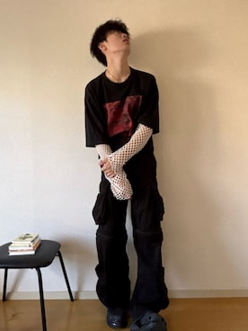 「メッシュ」｜ユウヤさん（メンズ・173cm）の秋コーディネート