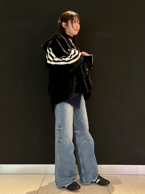 【adidas】オリジナルス プレミアム フェイクファーコート セール】オリジナルス プレミアム フェイクファーコート